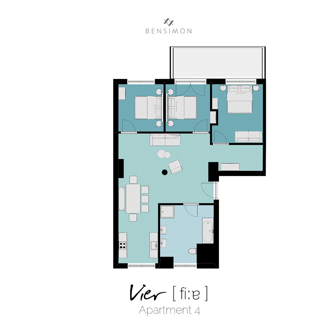 Three Bedroom Apartment